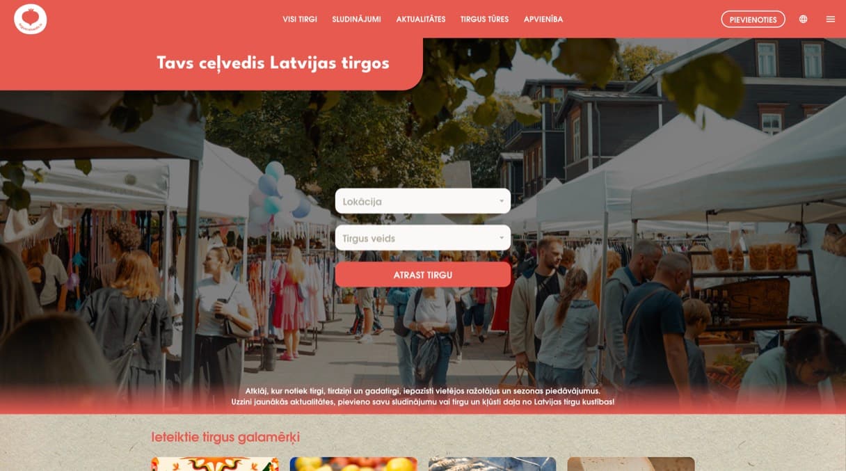 Tirgus ceļvedis — visi Latvijas tirgi vienuviet